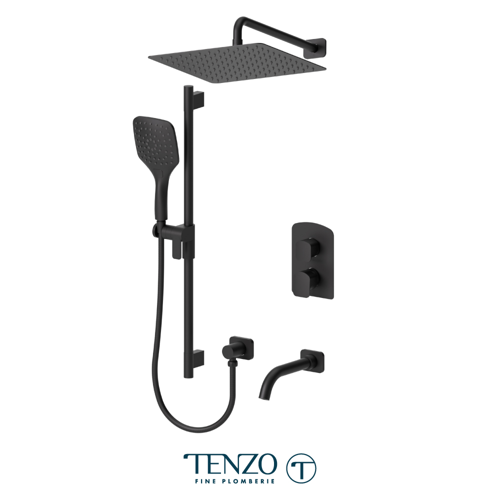 Ensemble de douche T-Box, 3 fonctions, Delano