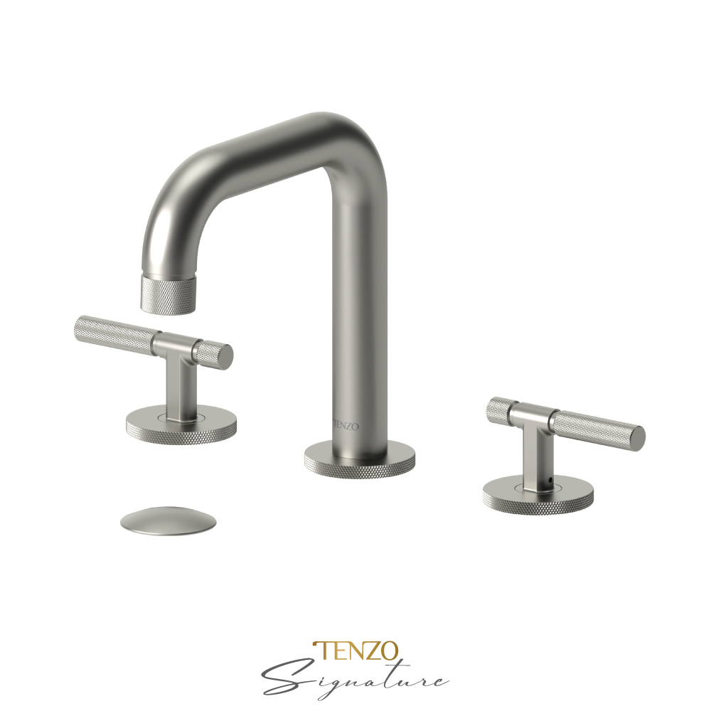 Robinet de lavabo 8 pouces avec drain