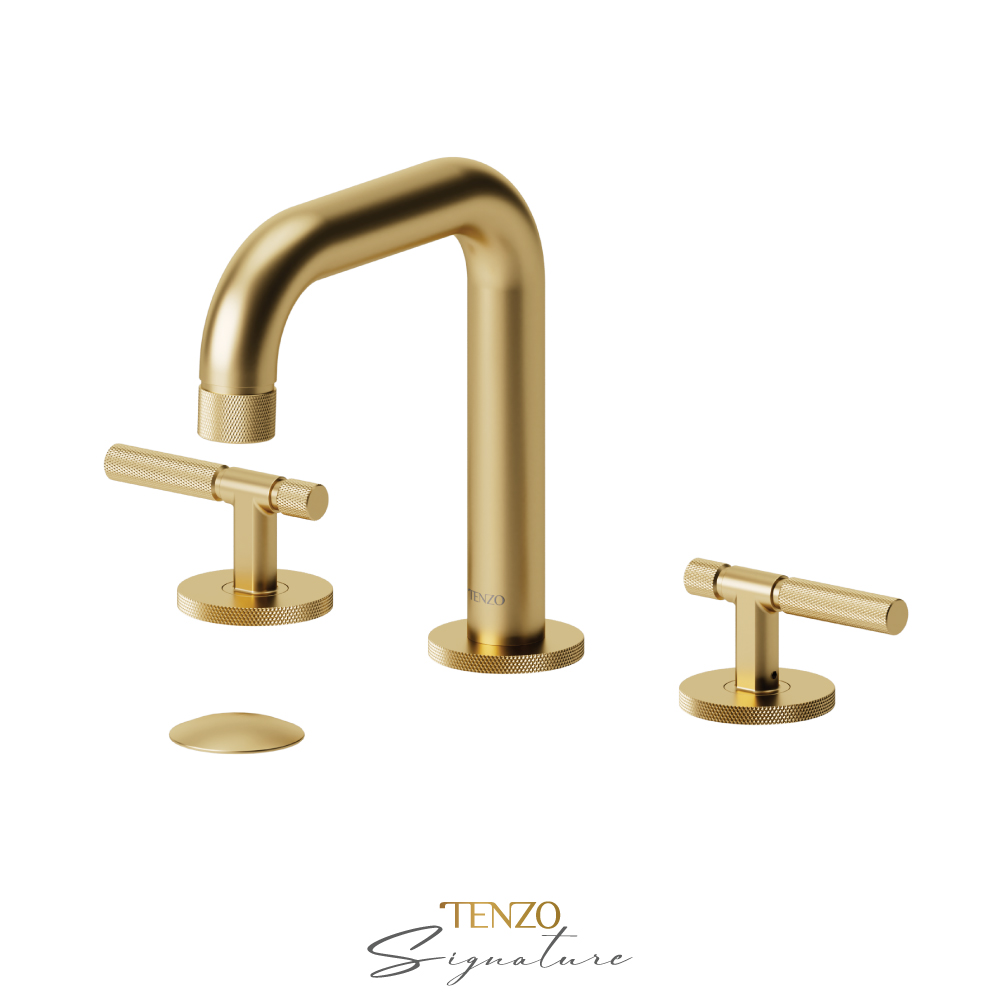 Robinet de lavabo 8 pouces avec drain