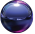 Polished blue