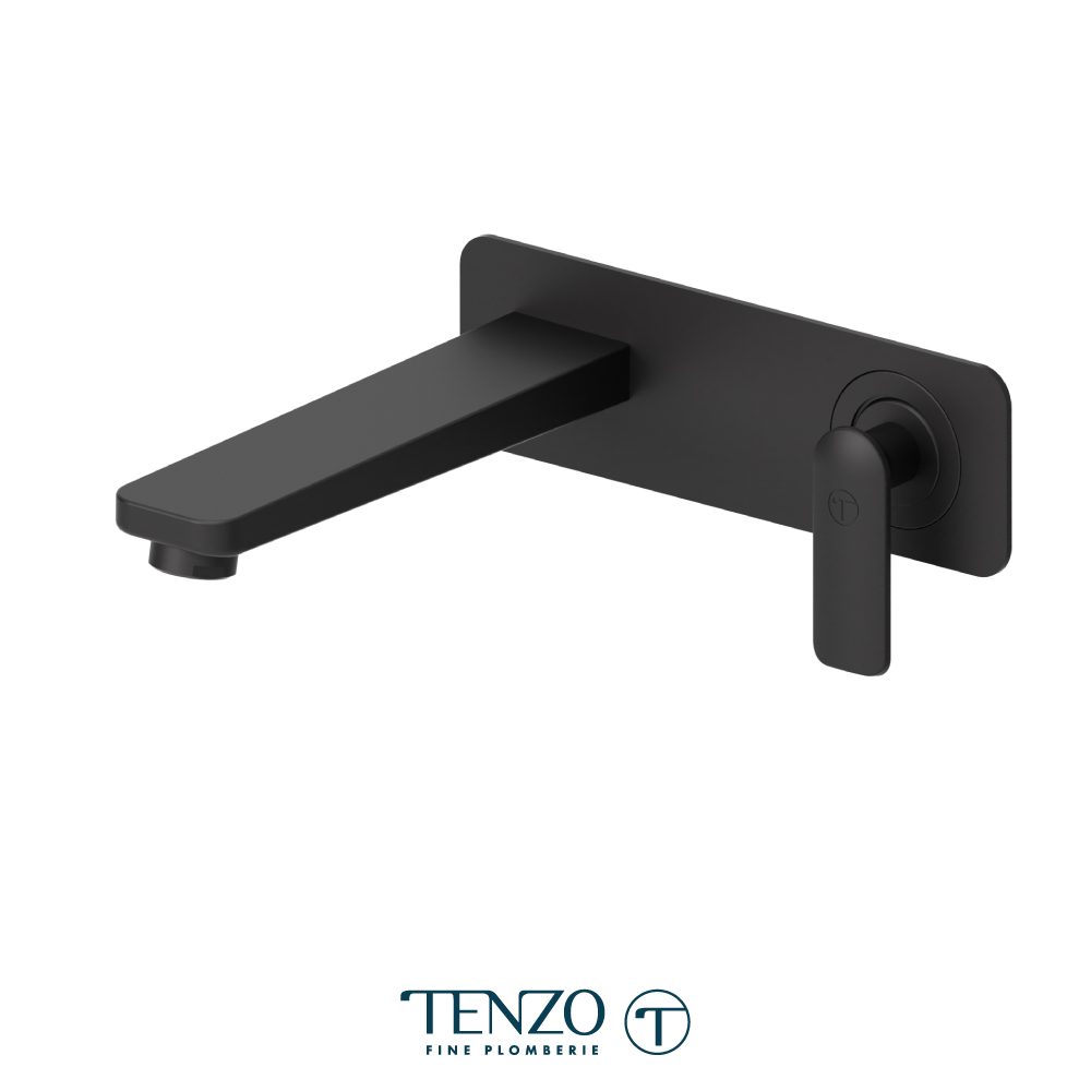 Wall mount lavatory faucet