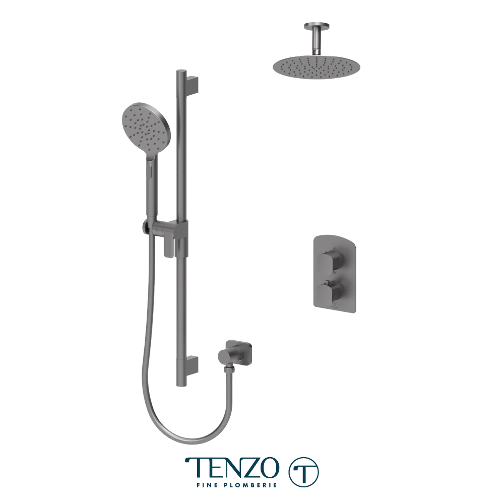 Ensemble de douche T-Box, 2 fonctions, Delano (*Disponible : 17 août 2026)
