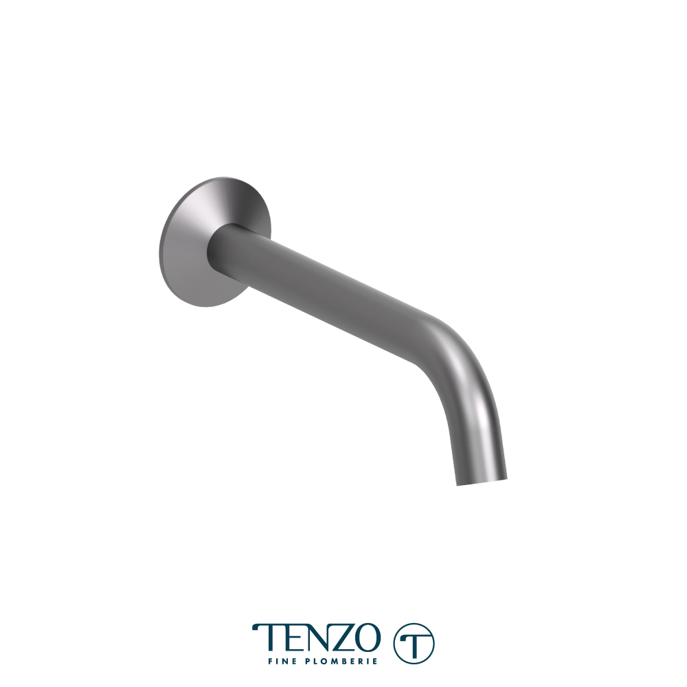 Wall mount spout 23cm [9in] brass 