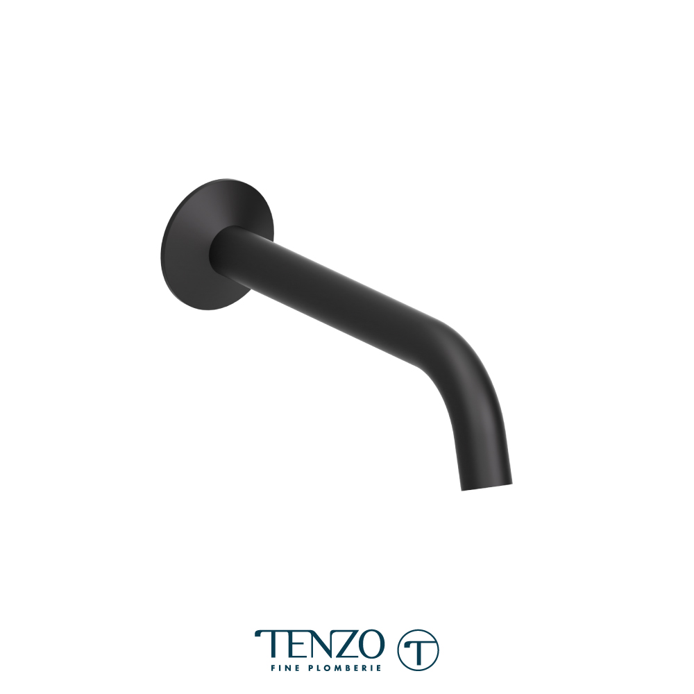 Wall mount spout 23cm [9in] brass 