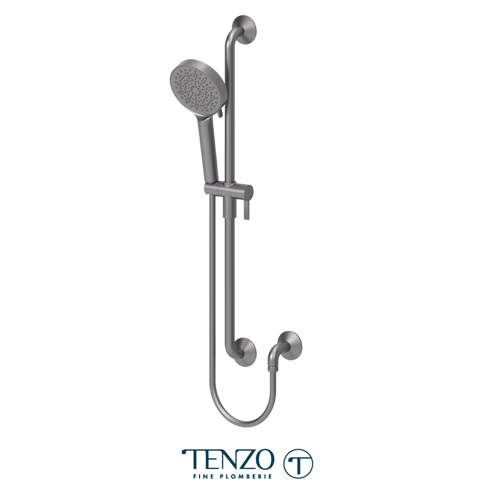 Shower sliding bars kits whit supply elbow