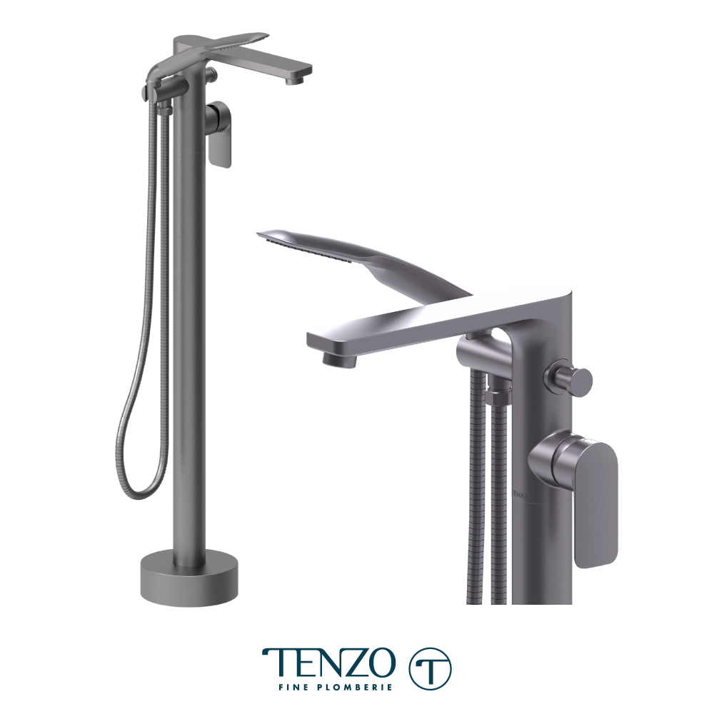 Robinet de bain autoportant
