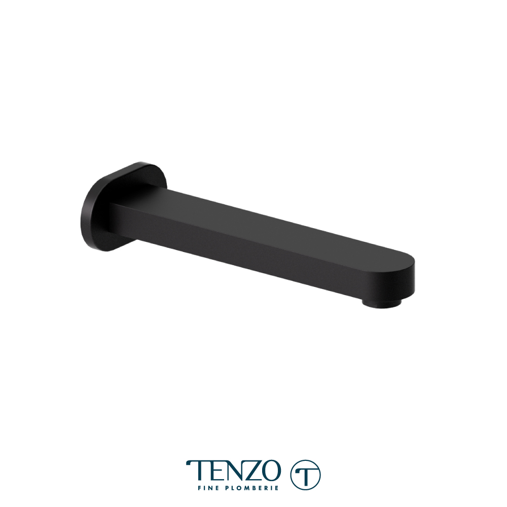 Wall mount spout 18cm [7in] brass 