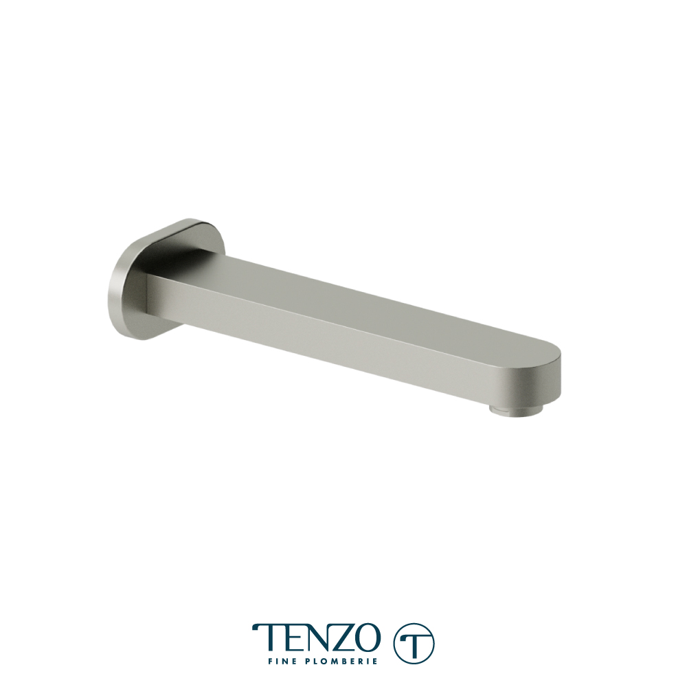 Wall mount spout 18cm [7in] brass 