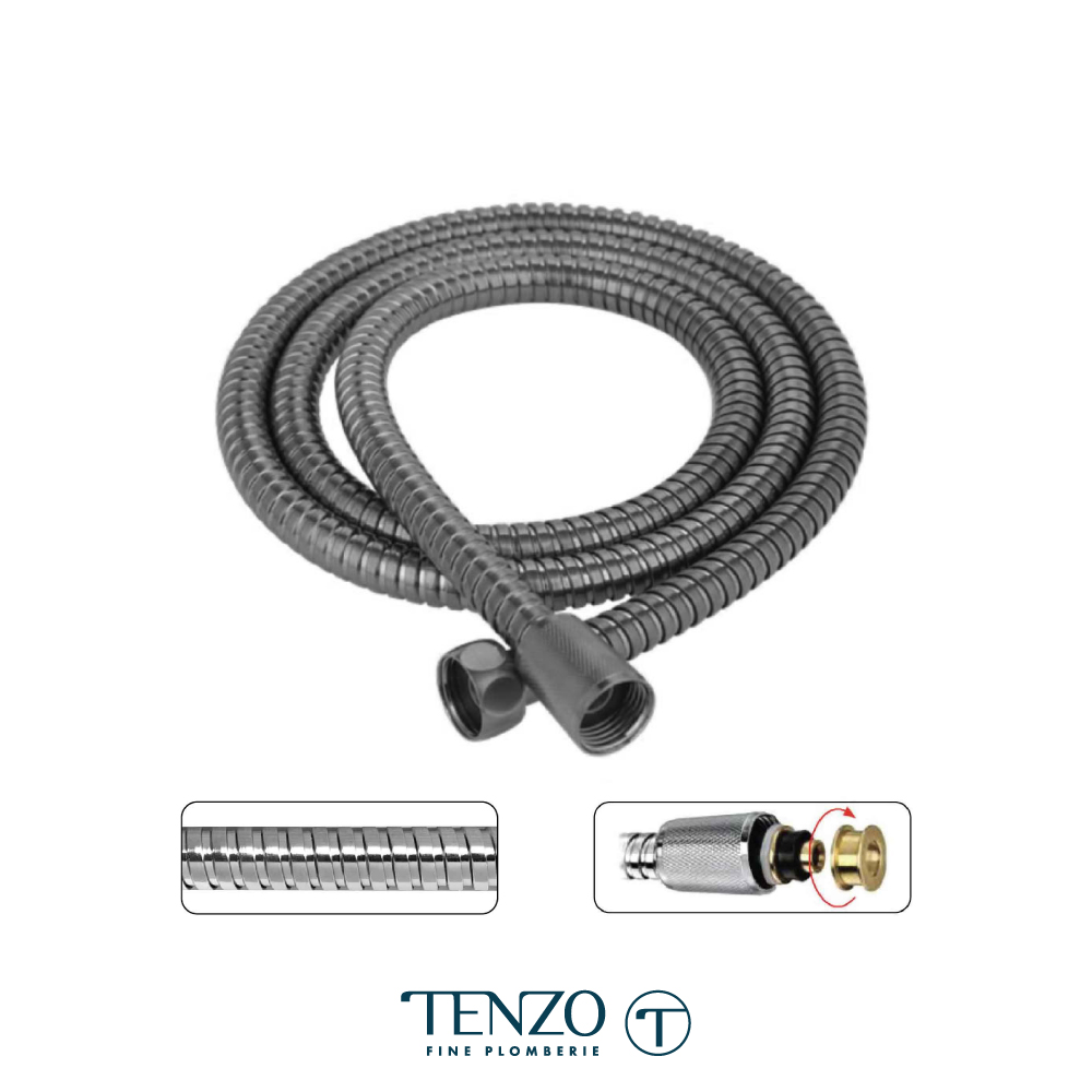 Shower hose stretchable