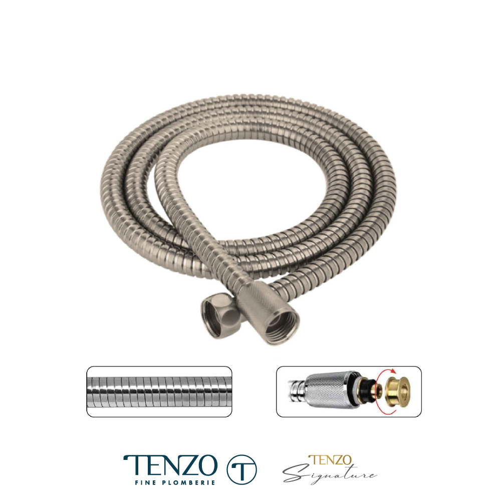 Shower hose stretchable