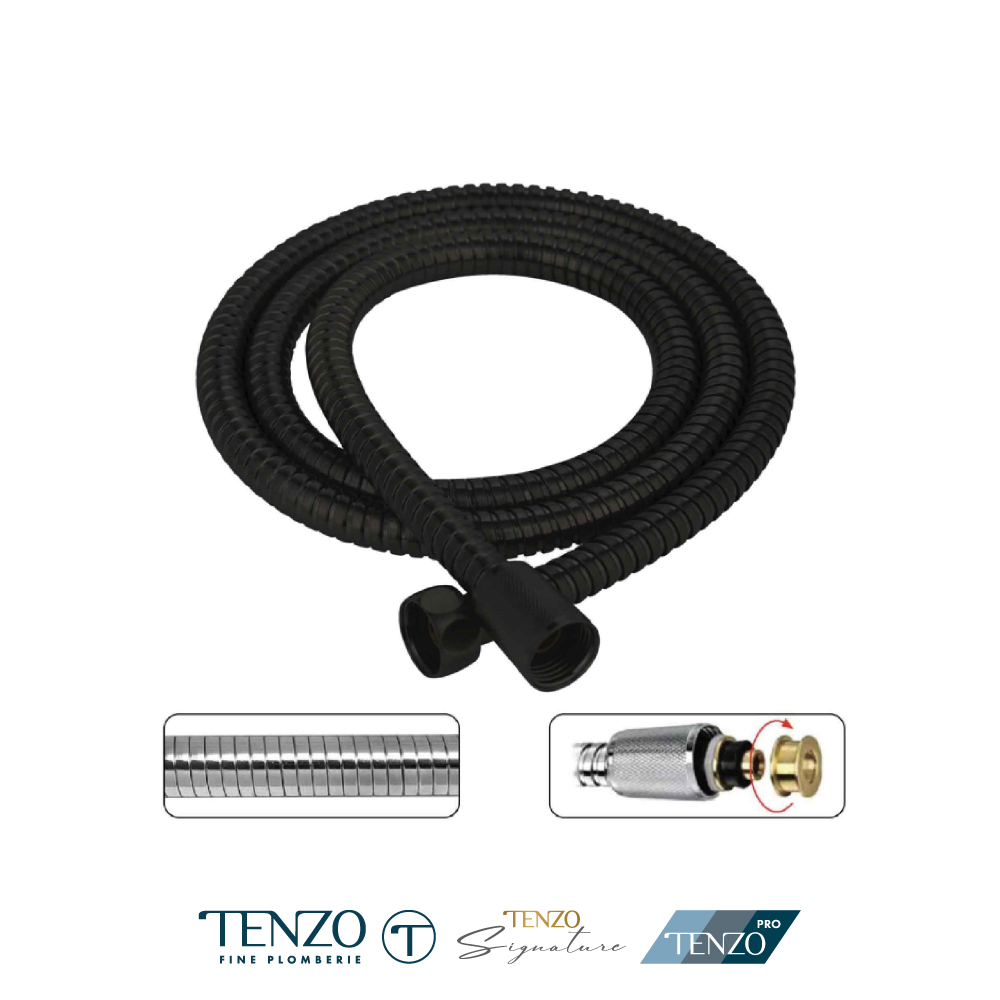 Shower hose stretchable