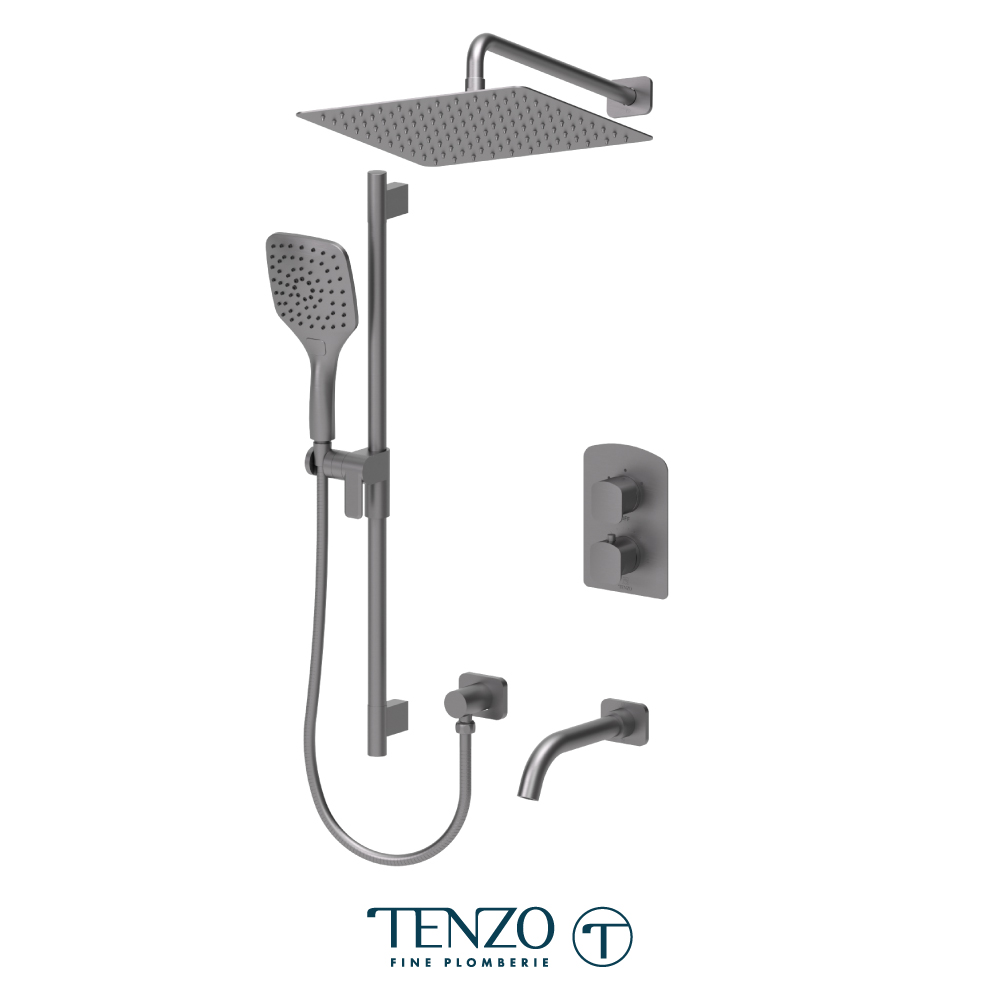 Ensemble de douche T-Box, 3 fonctions, Delano