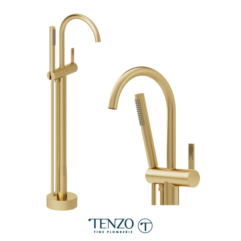 Freestanding tub ﬁller, Paloma