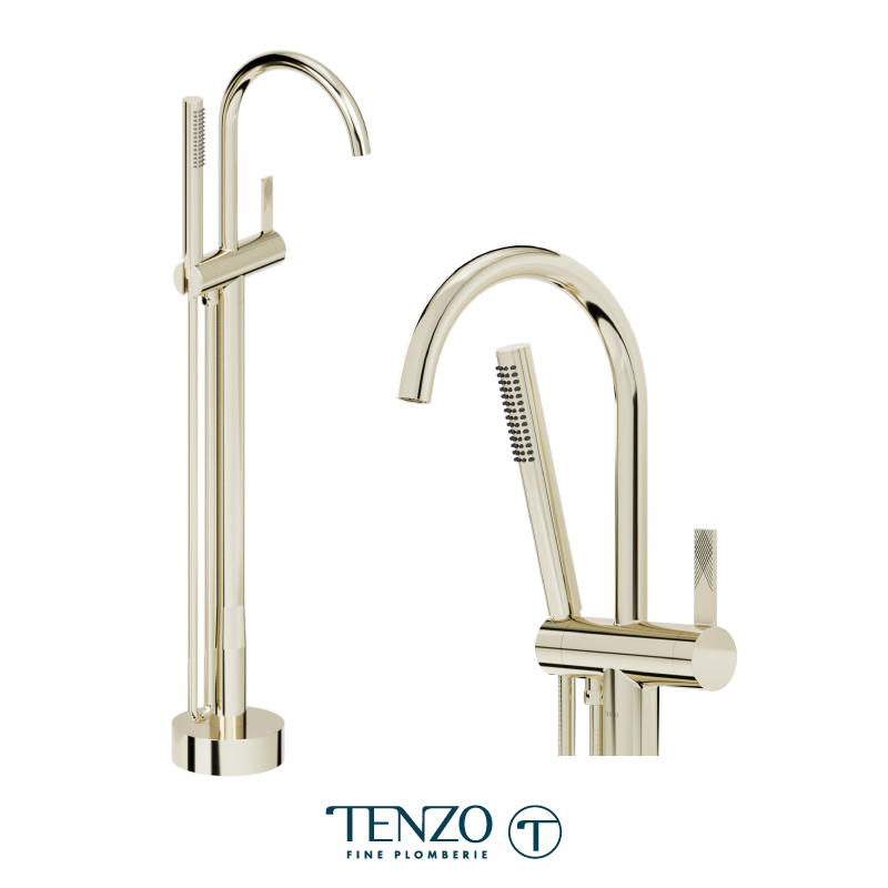 Freestanding tub ﬁller, Paloma