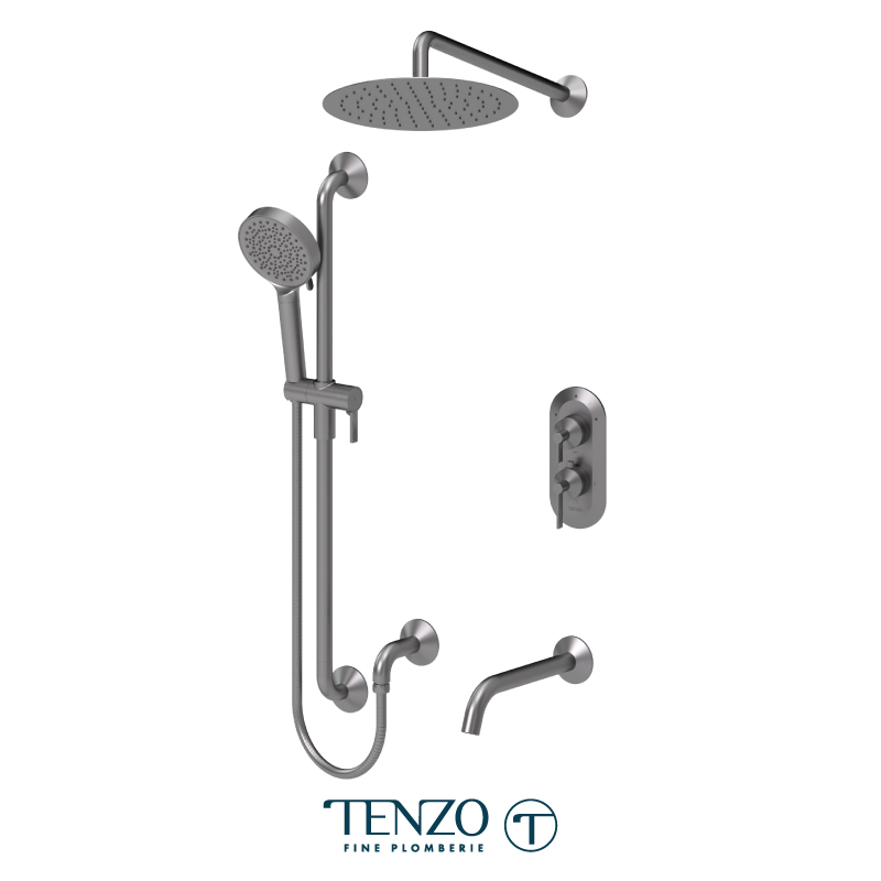 Shower kit, 3 functions, Paloma