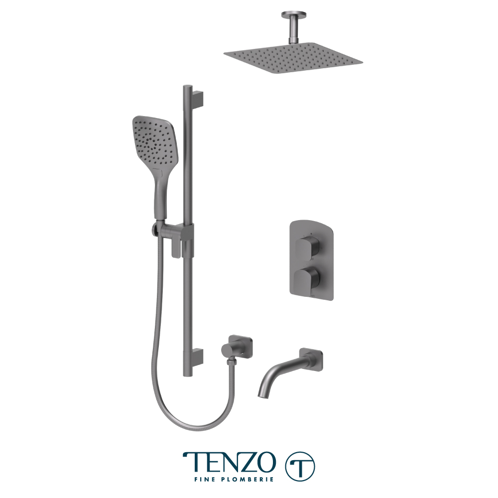 Ensemble de douche T-Box, 3 fonctions, Delano