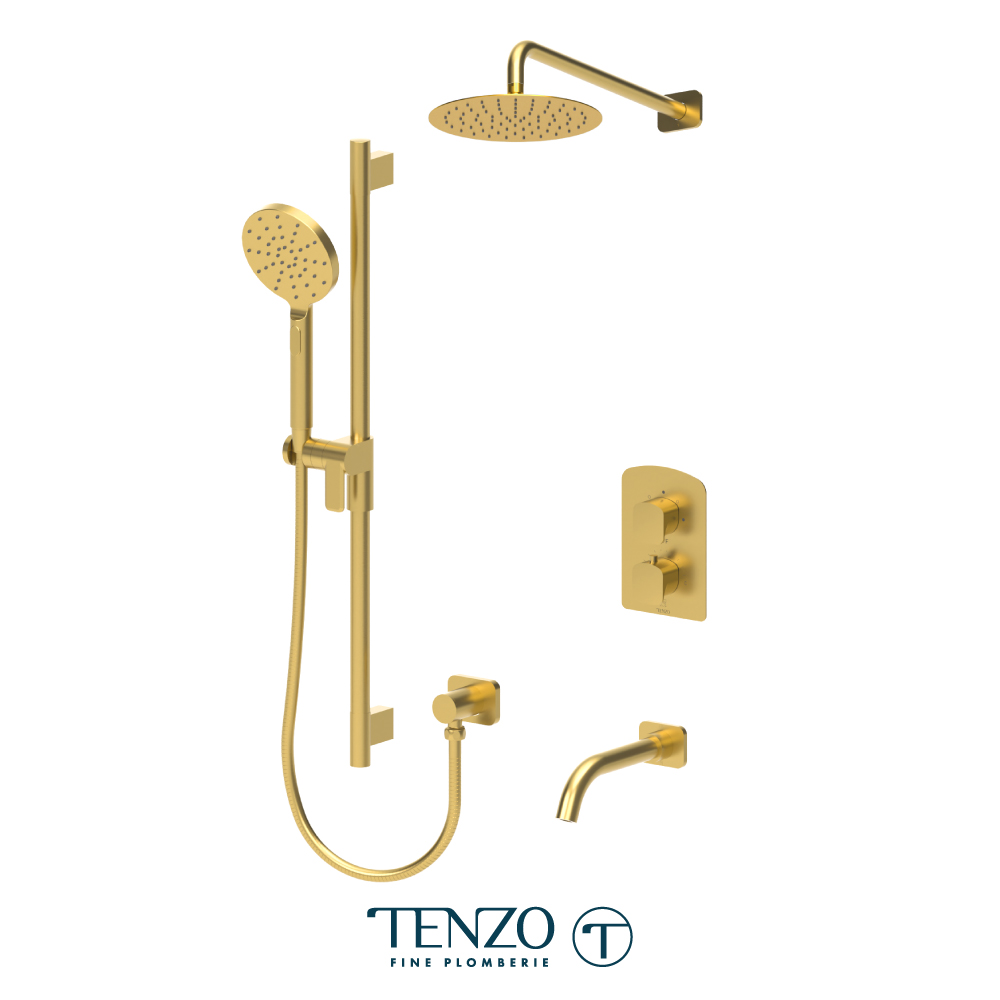 Shower kit, 3 functions, Delano (*Available: August 17, 2026)