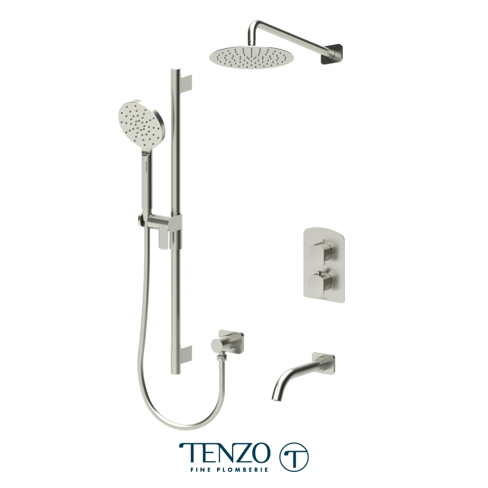 Shower kit, 3 functions, Delano (*Available: August 17, 2026)