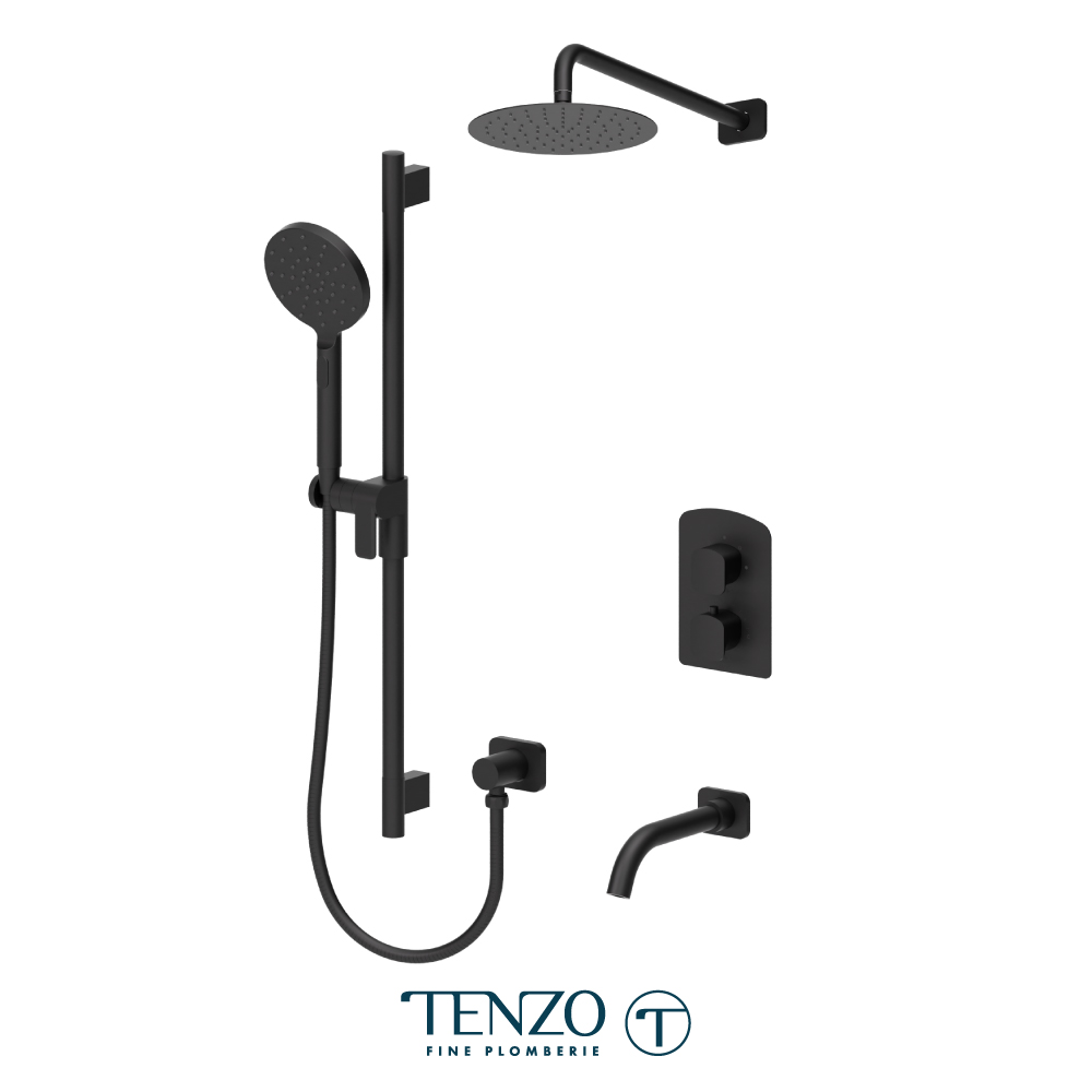Shower kit, 3 functions, Delano (*Available: August 17, 2026)