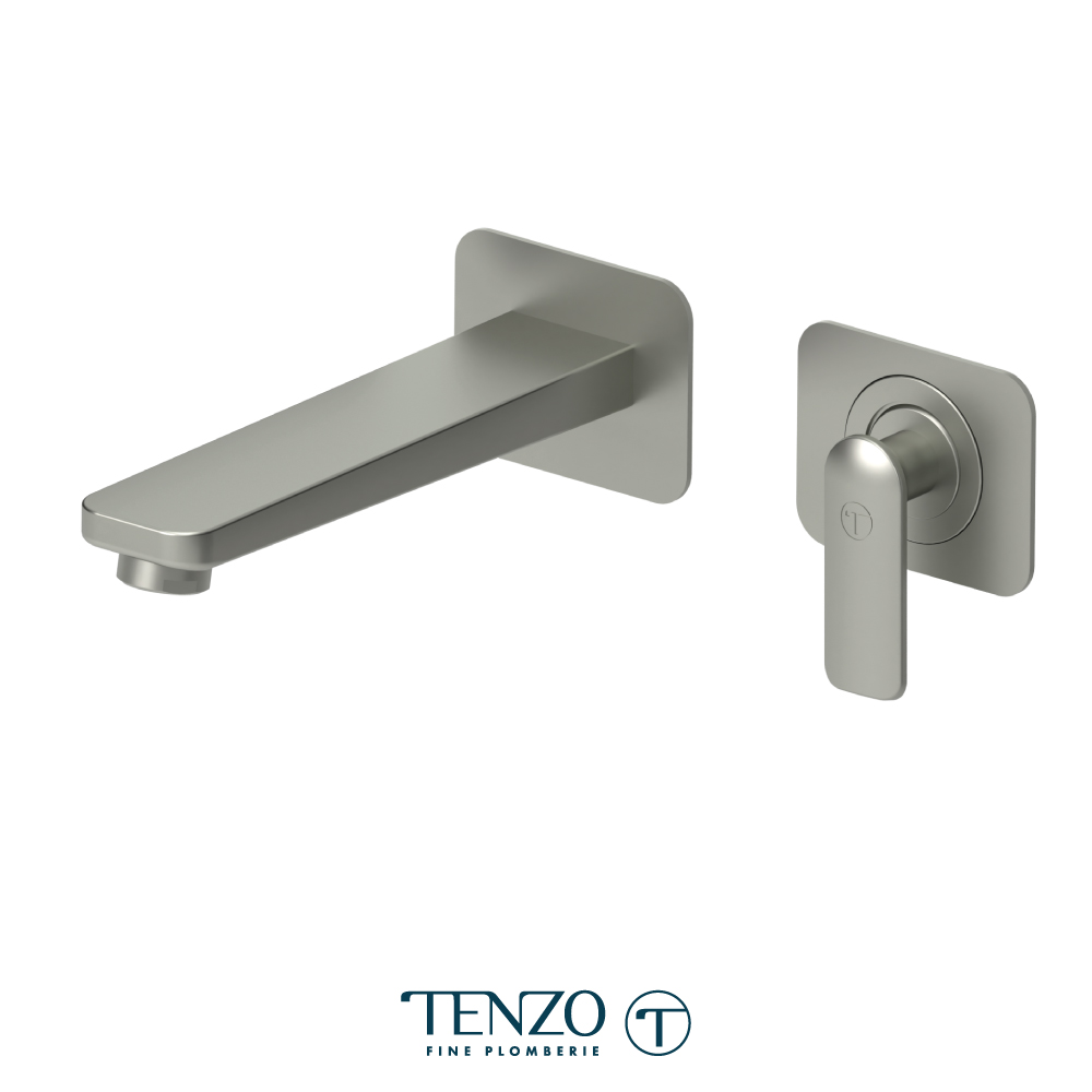 Wall mount lavatory faucet