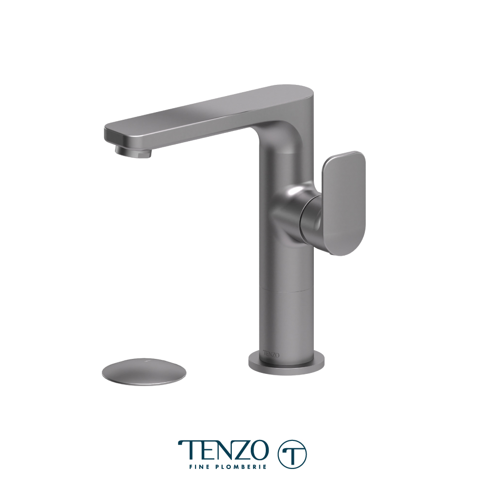 Robinet de lavabo monotrou mi-haut, Delano (**Disponible : 3e trimestre 2026**)