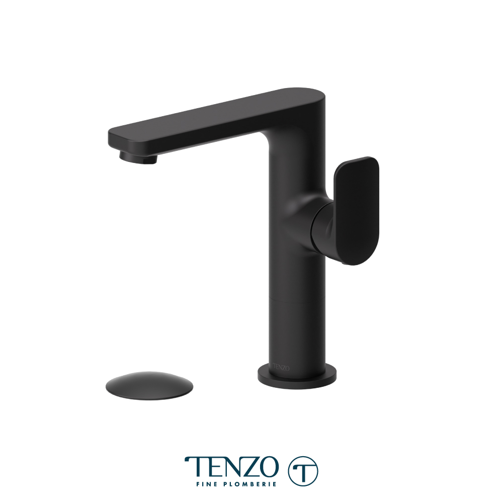 Robinet de lavabo monotrou mi-haut, Delano (**Disponible : 3e trimestre 2026**)