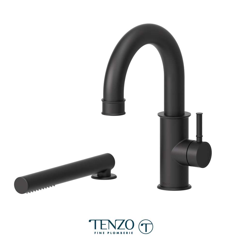 2 pieces deck mount tub filler, Alyss