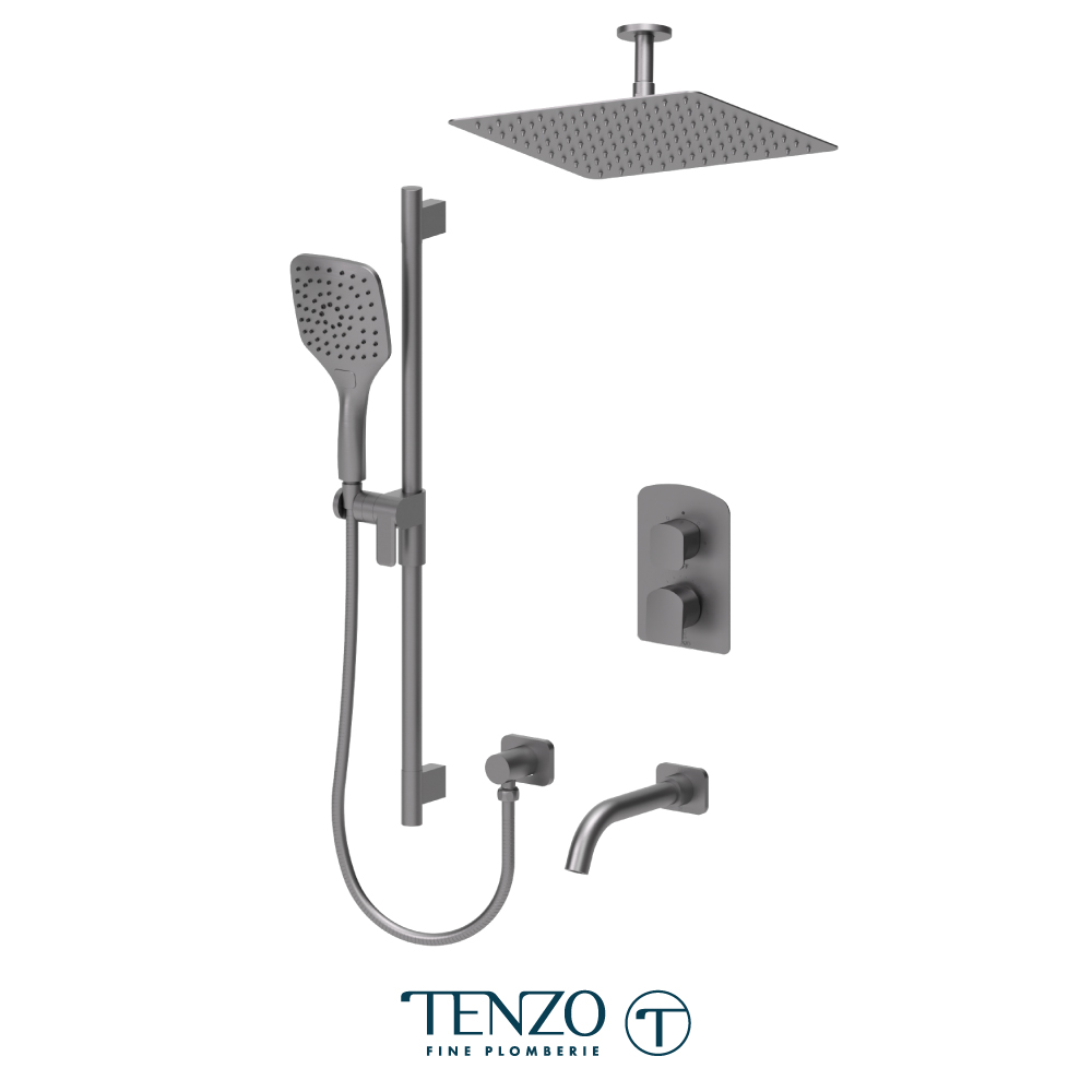 Ensemble de douche T-Box, 3 fonctions, Delano
