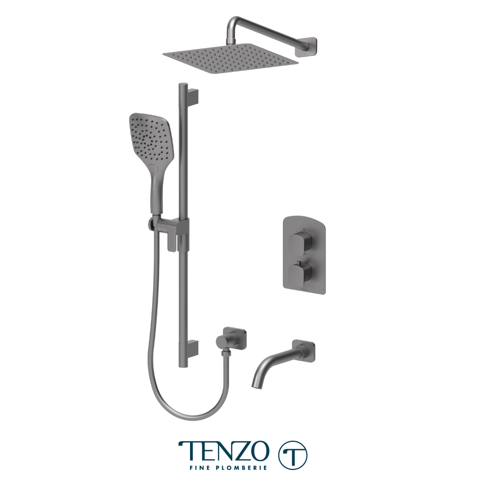 Ensemble de douche T-Box, 3 fonctions, Delano