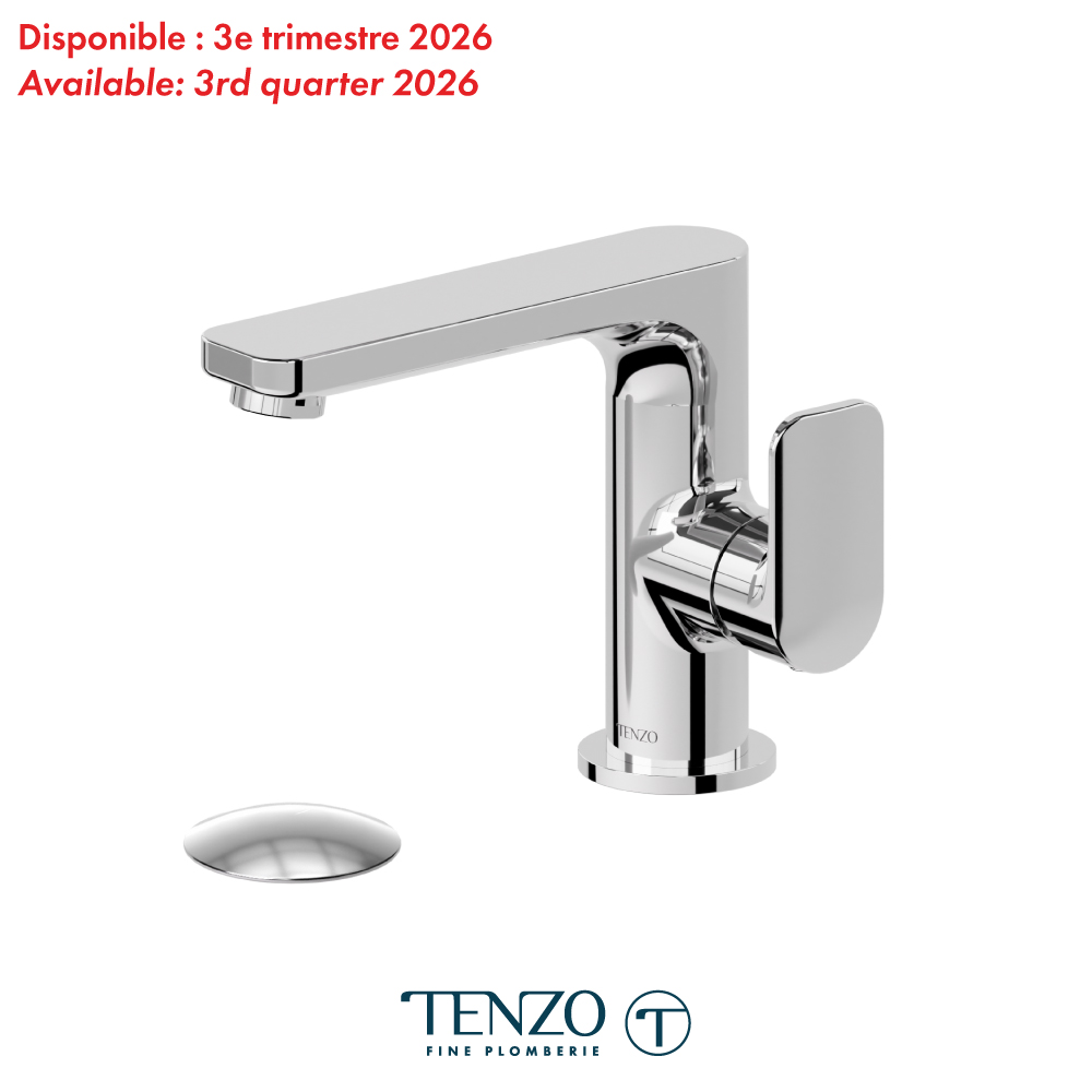 Robinet de lavabo monotrou avec drain