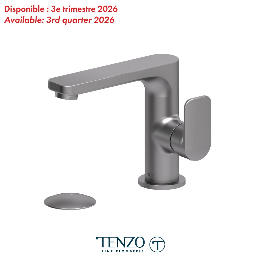 Robinet de lavabo monotrou avec drain
