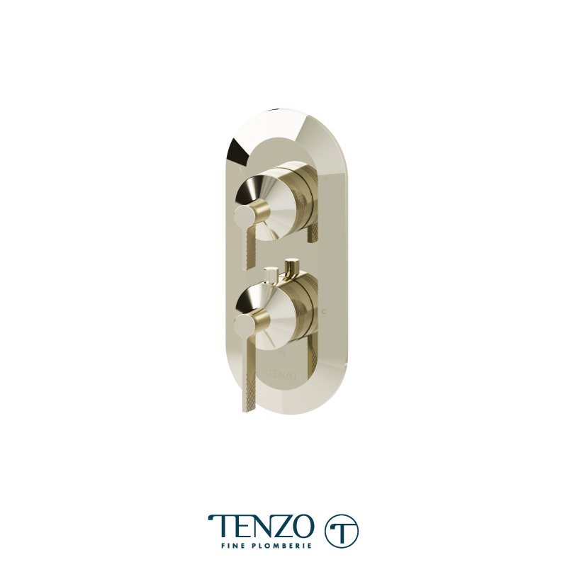 T-Box Thermostatic 3 functions with diverter, Paloma