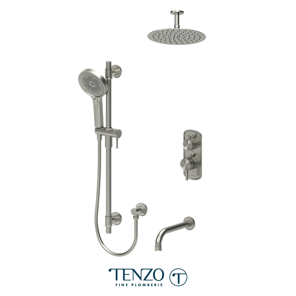 Ensemble de douche T-Box, 3 fonctions, Alyss