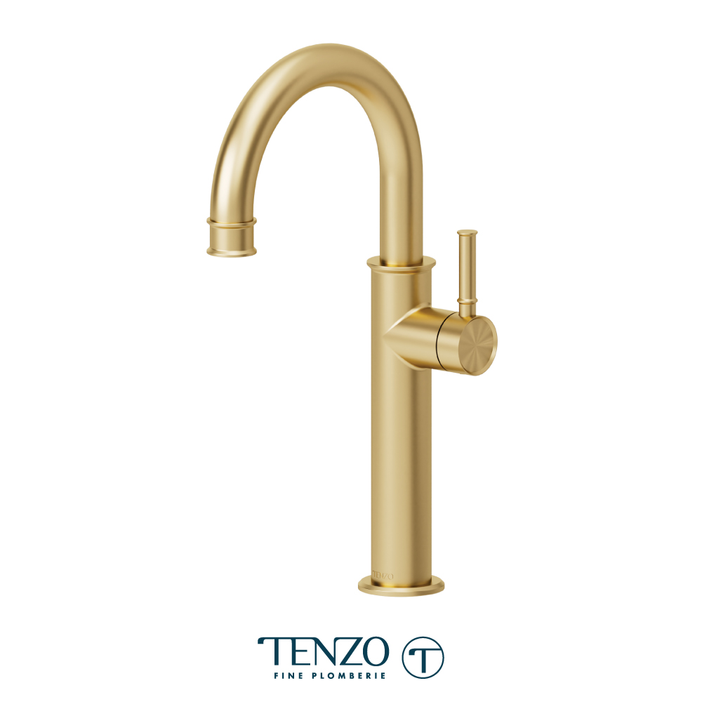 Tall single hole lavatory faucet, Alyss