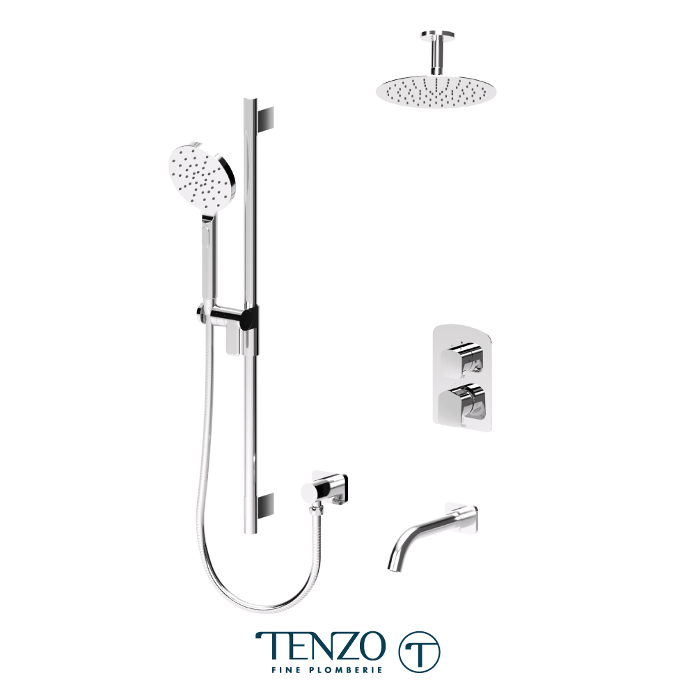 Shower kit, 3 functions, Delano (*Available: August 17, 2026)