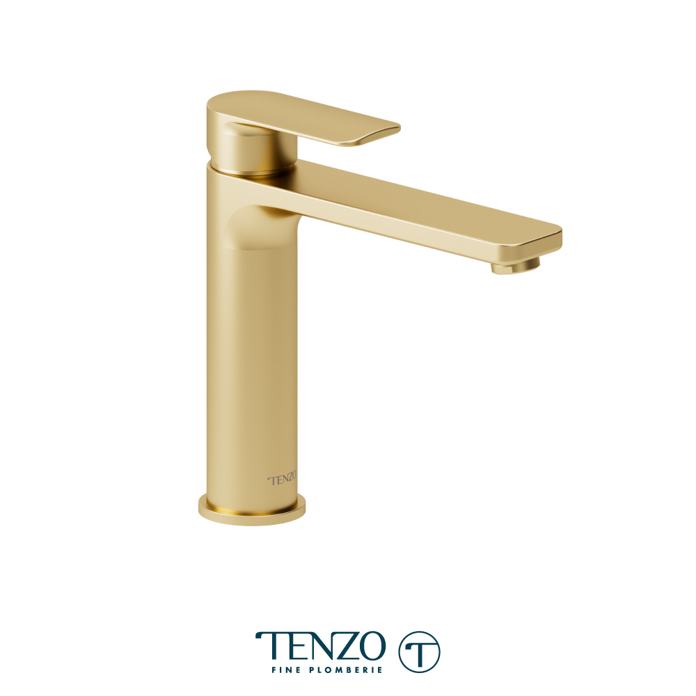 Tall single hole lavatory faucet, Delano