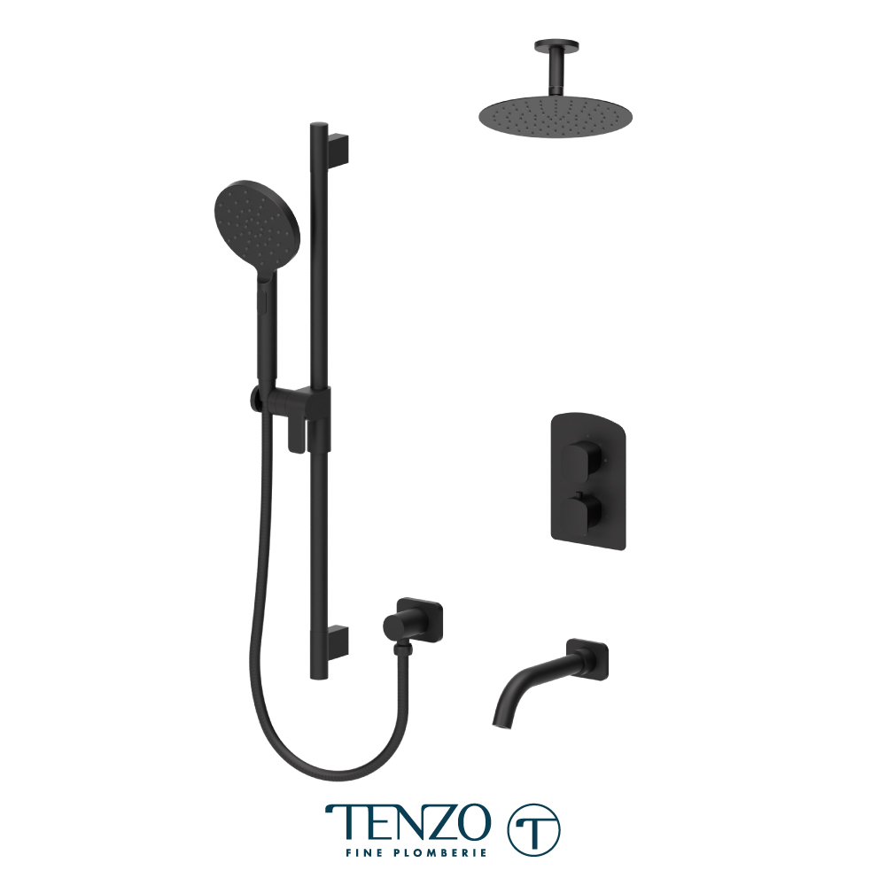 Shower kit, 3 functions, Delano (*Available: August 17, 2026)