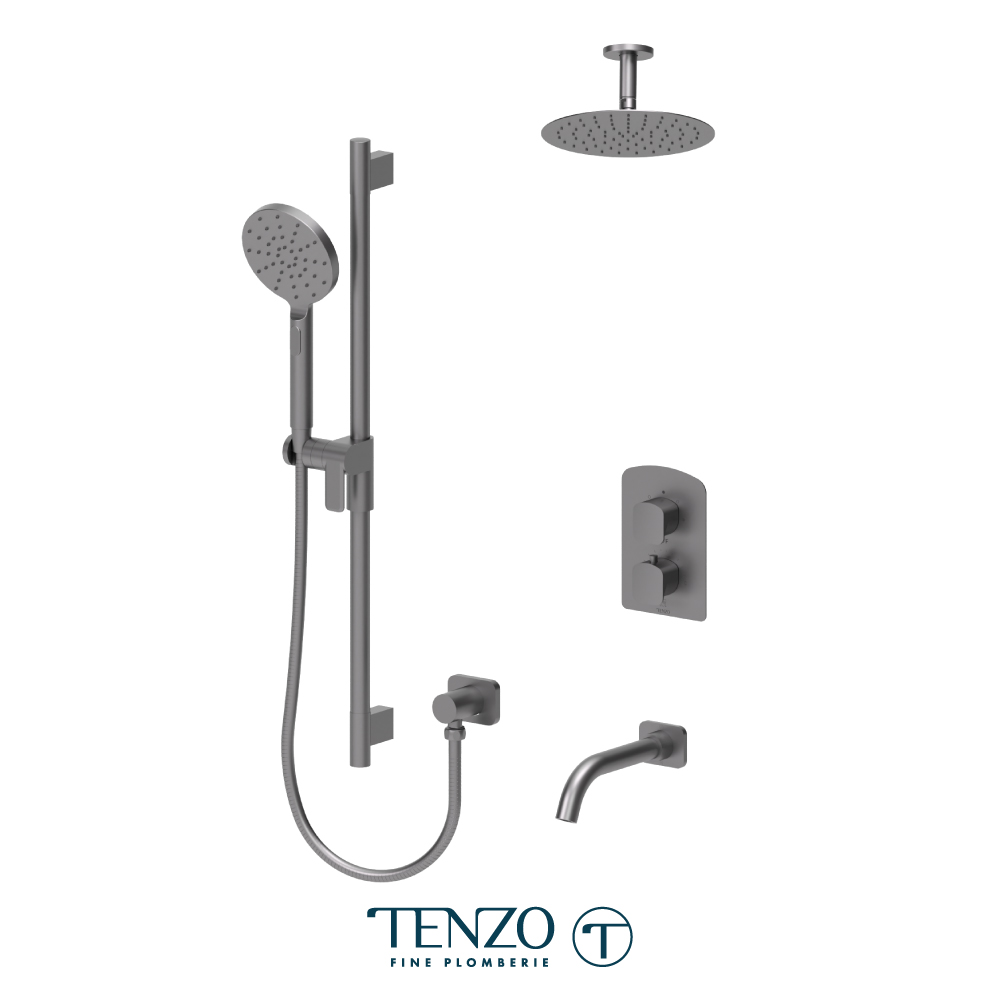 Shower kit, 3 functions, Delano (*Available: August 17, 2026)