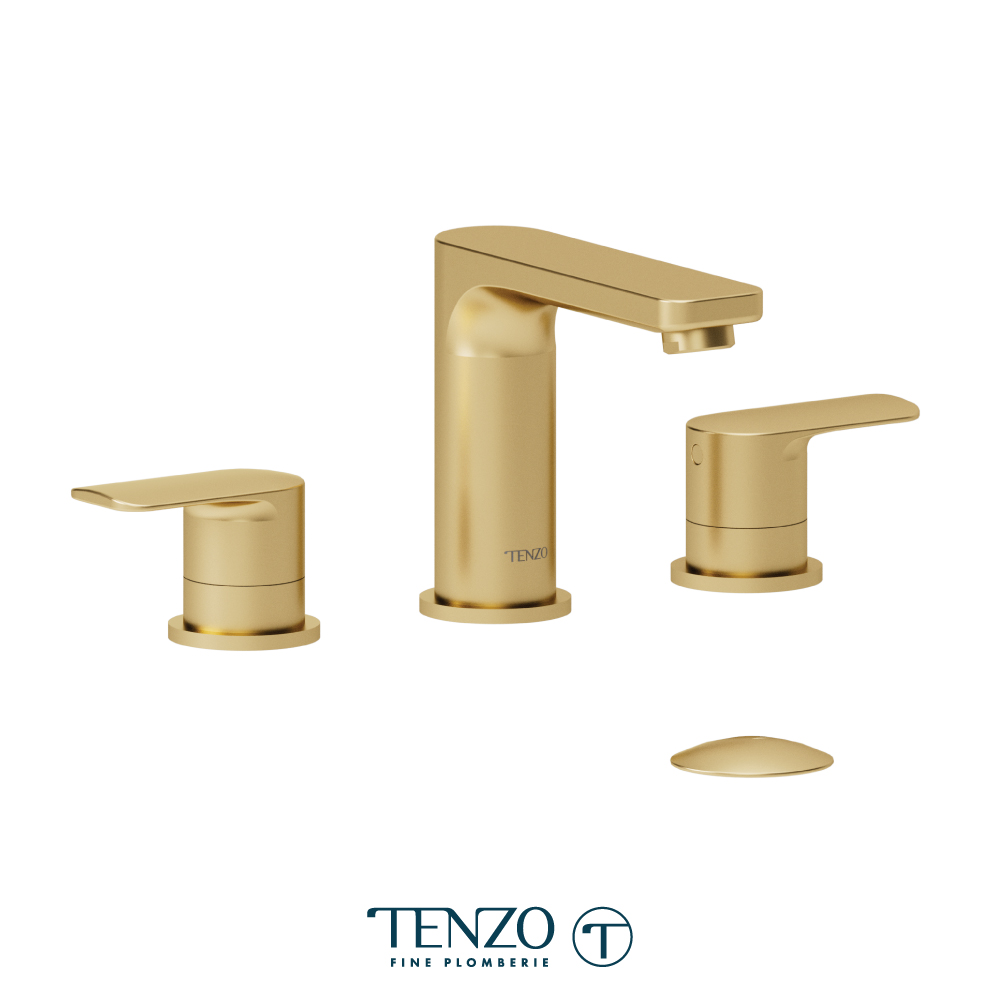 Robinet de lavabo 8 pouces avec drain, Delano