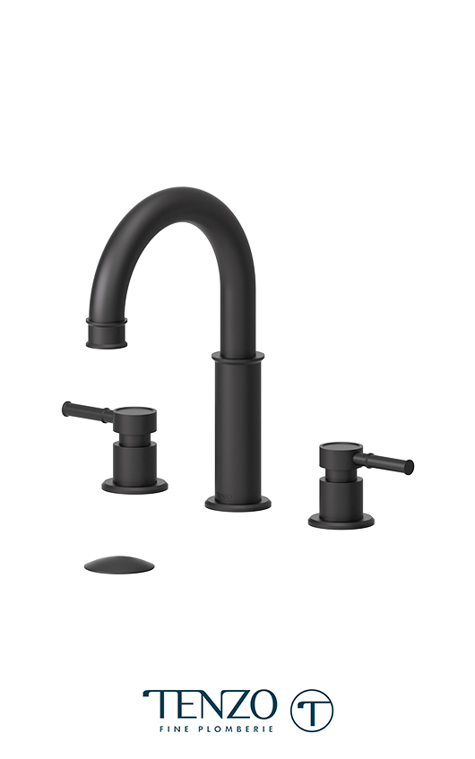 Robinet de lavabo 8 pouces avec drain, Alyss