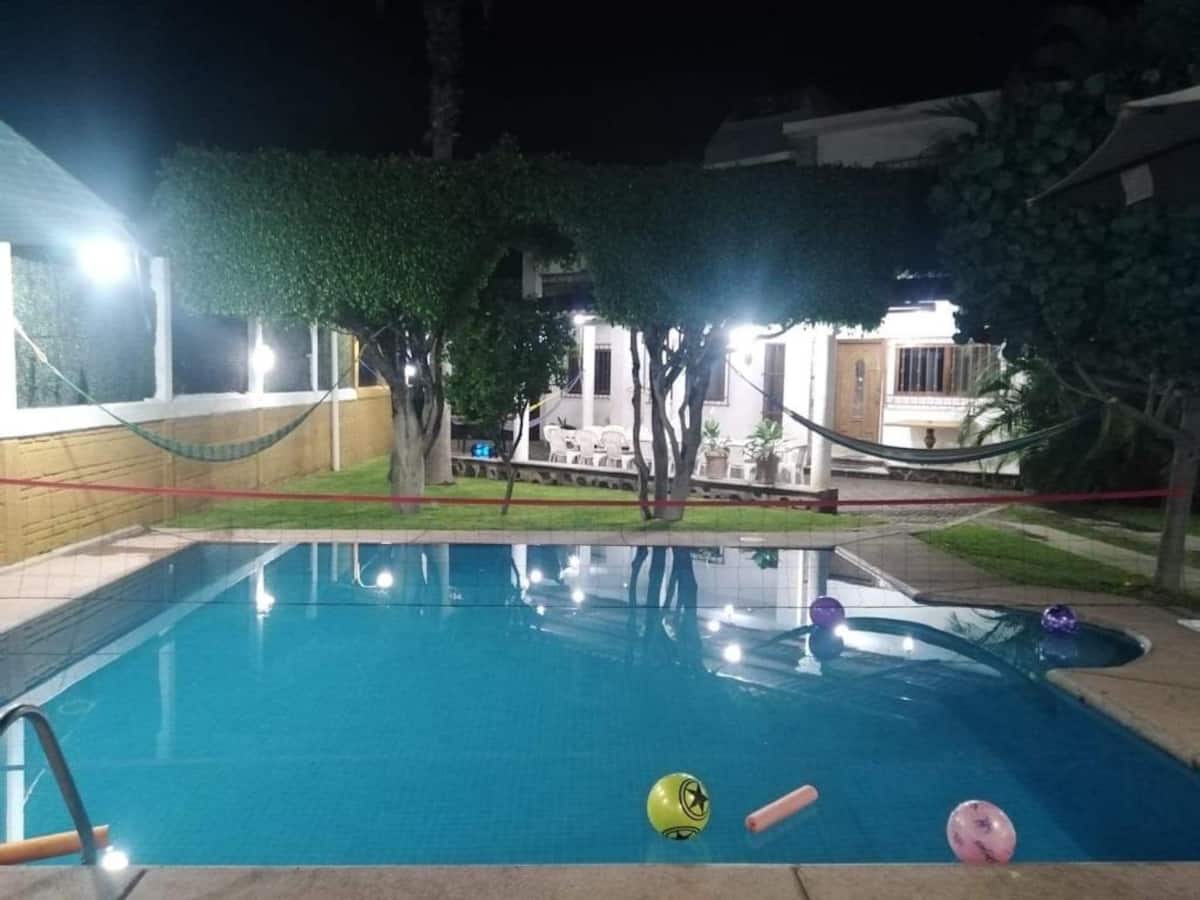 Casa espaciosa para grupos en Benito Ju&aacute;rez, Morelos