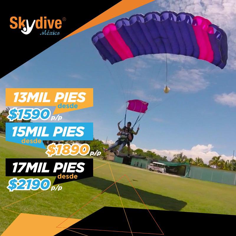 Skydive M&eacute;xico - Paracaidismo Tequesquitengo
