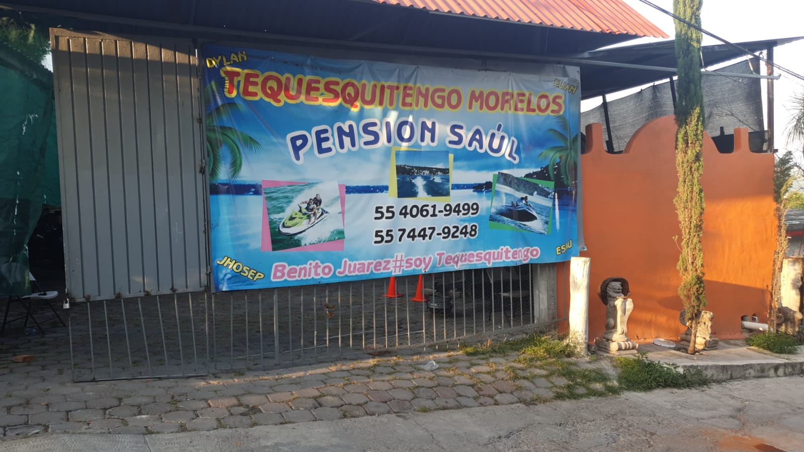 Foto: Pensi&oacute;n de lanchas Saul. (Google)