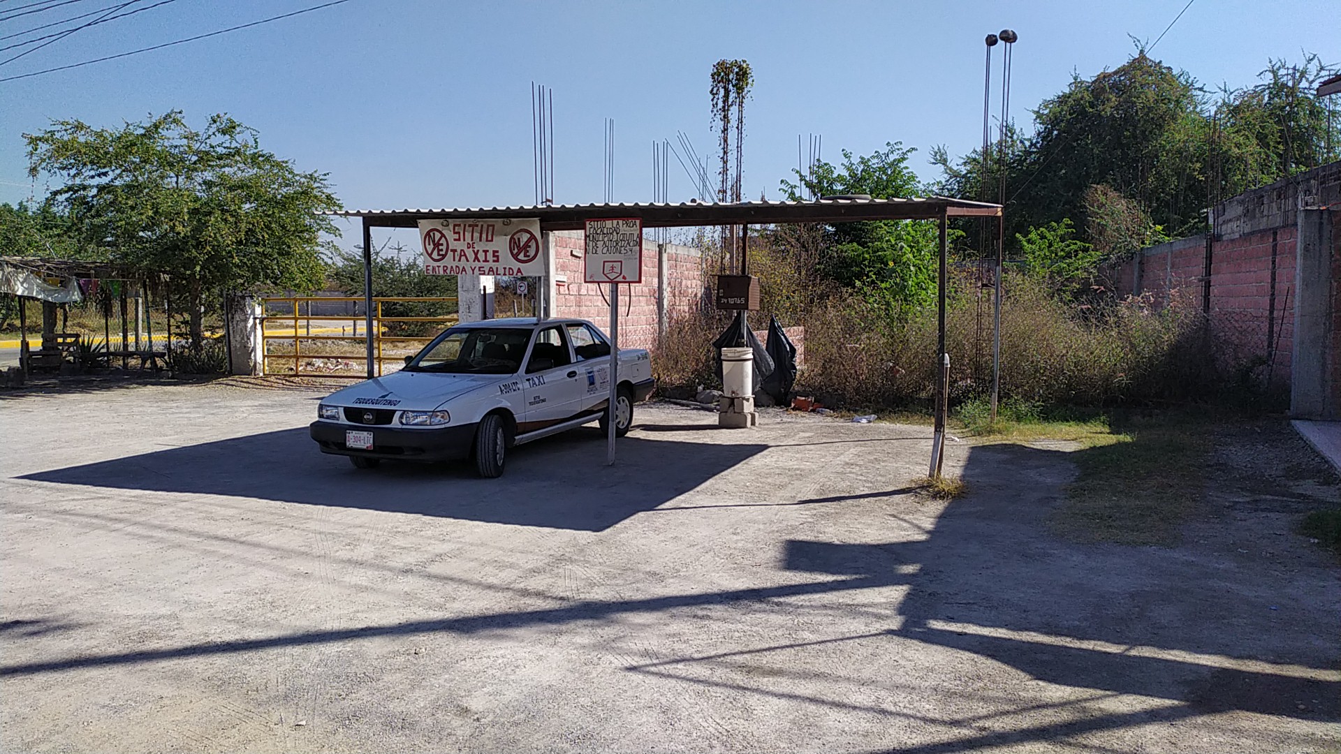 Sitio de taxis proa