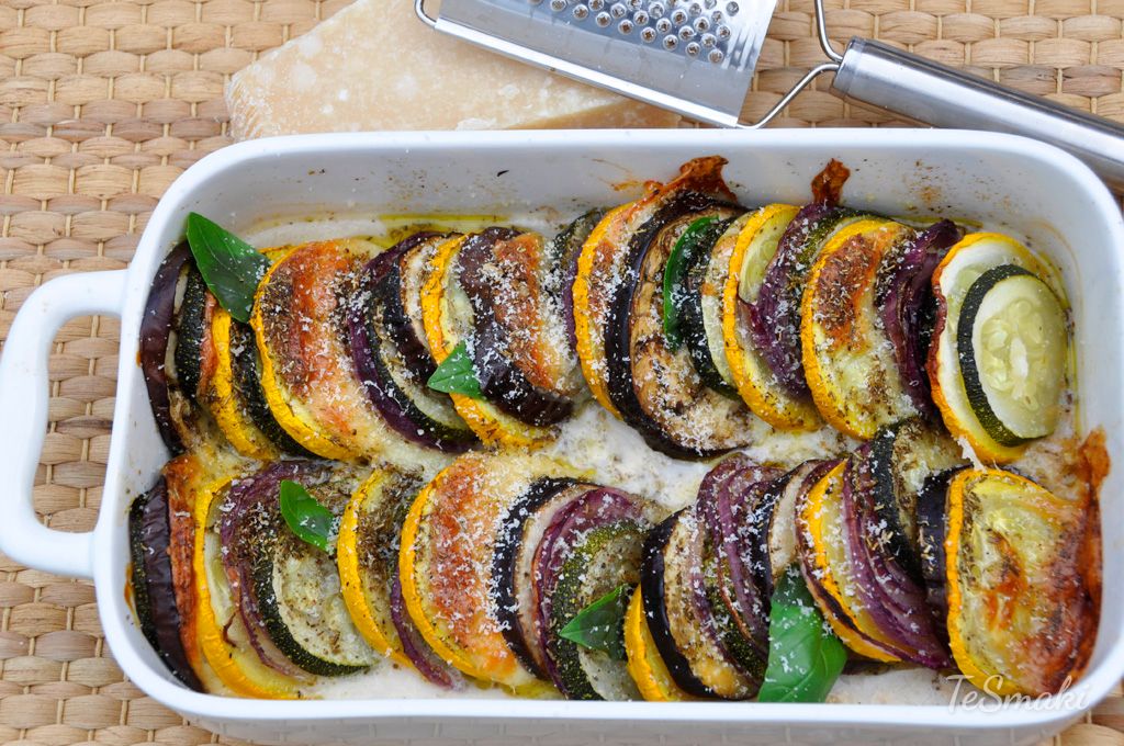 Baked Vegetables with Mozzarella 2