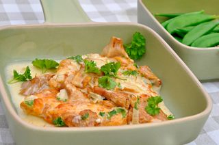 Chicken in Chanterelle Sauce