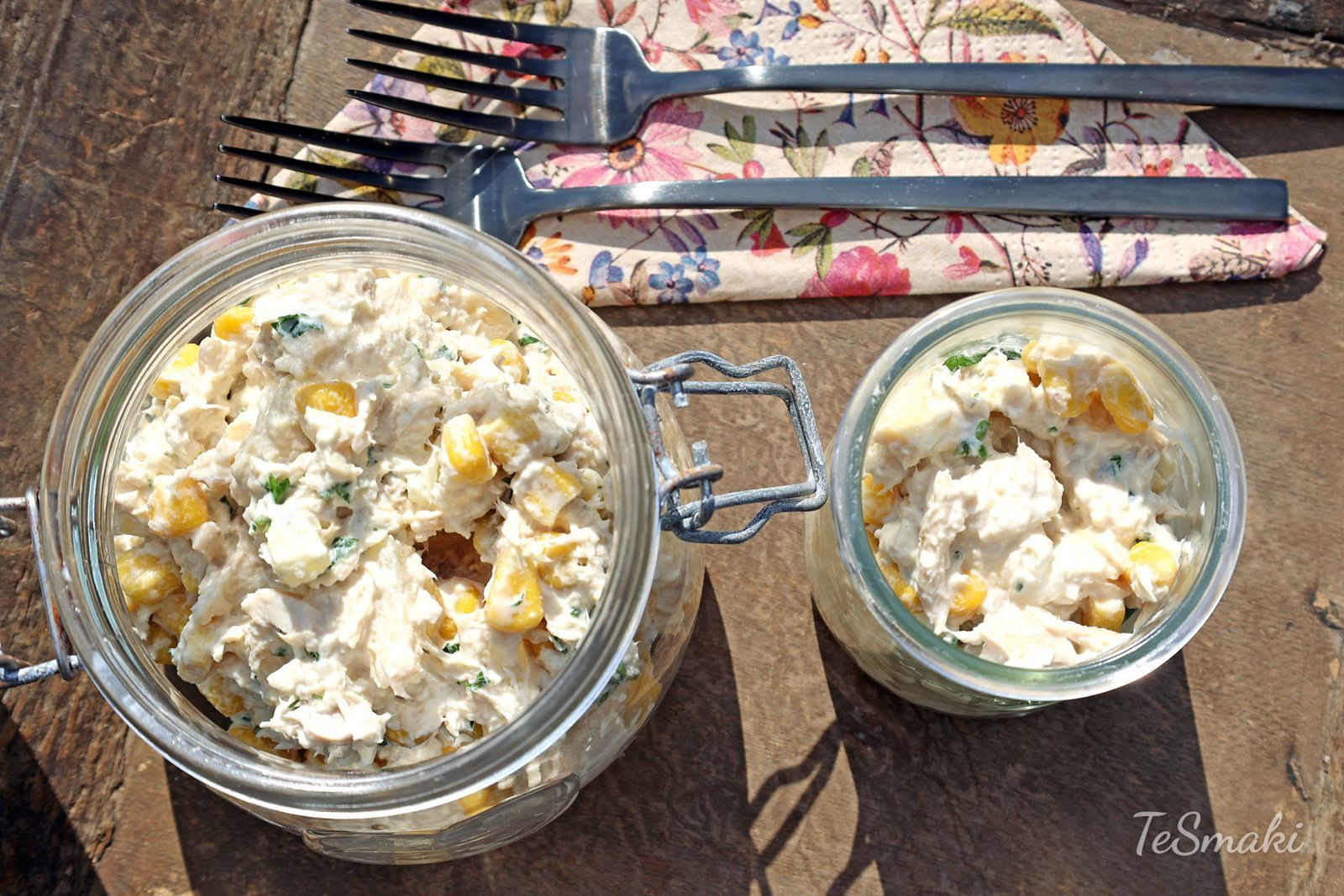 Salade de poulet à l'ananas 1