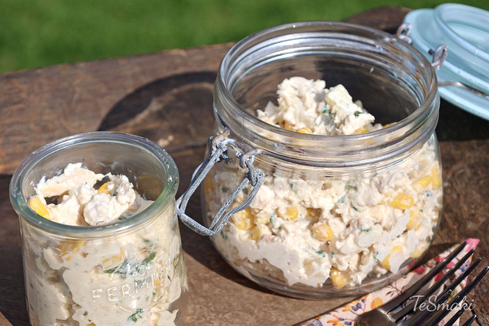Salade de poulet à l'ananas 2