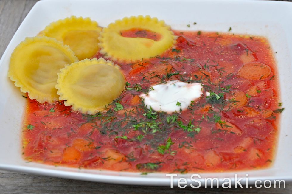 Fresh Beetroot Soup 1