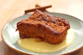 Orange French Toast with Vanilla Lemon Sauce